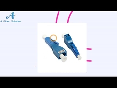 피메일 타입에 남자인 단순한 SM 광섬유 감쇠기 5dB LC UPC