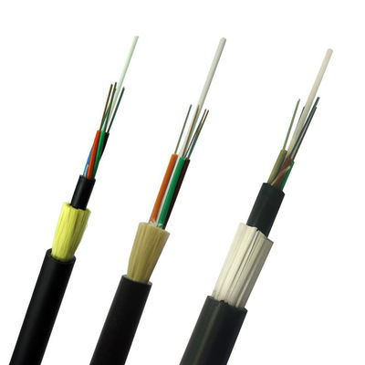 품질  Aerial 48 Core Fiber Optic Cable , ADSS Optical Cable Outdoor Aramid Strength 공장
