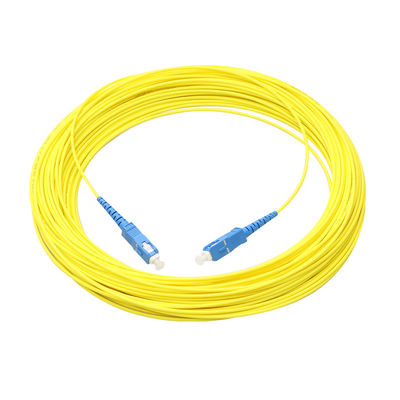 품질  FTTH Jumper Fiber Cable Assembly SC UPC To SC UPC Single Mode 공장
