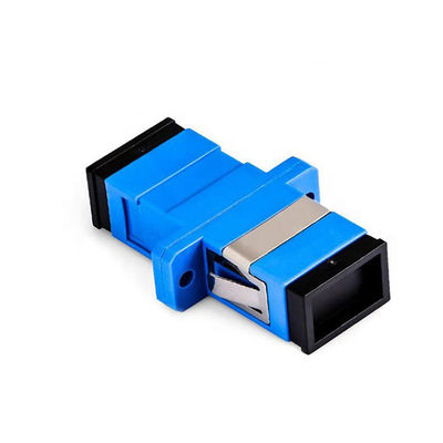 FTTH 시스템을 위한 2 항구 SM SX 광 섬유용 어댑터 SC PC 단일모드 단체