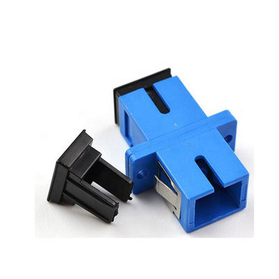 FTTH 시스템을 위한 2 항구 SM SX 광 섬유용 어댑터 SC PC 단일모드 단체