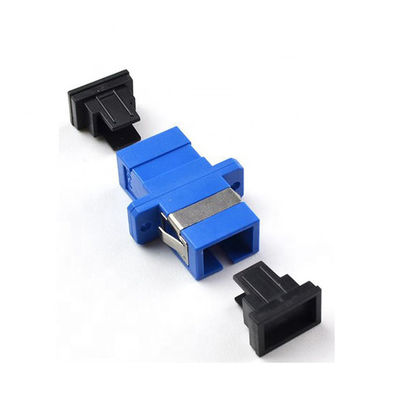 FTTH 시스템을 위한 2 항구 SM SX 광 섬유용 어댑터 SC PC 단일모드 단체