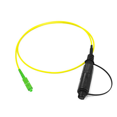 옵티탭 코닝 SC 자동 위상 조정을 위한 주문 제작된 FTTH 방수 패치 코드