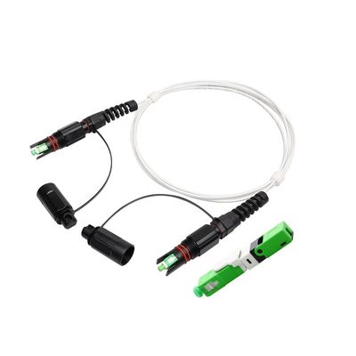 옵티탭 Ｈ 연결기로 강화된 SC APC 방수 FTTH 솔루션