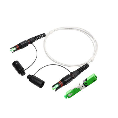 IP68 FTTH 해결책, SC APC 분야 산 코닝 Optitap 연결관