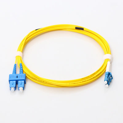순응한 클립 로에스와 LC UPC에 대한 SM DX 섬유 케이블 패치 코드 SC APC
