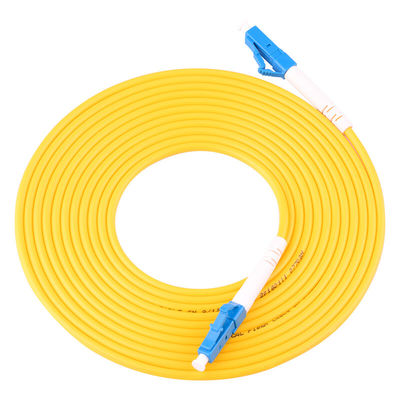 FTTH 단일모드 단체 섬유 케이블 패치 코드 2.0 밀리미터 3.0 밀리미터 LC UPC
