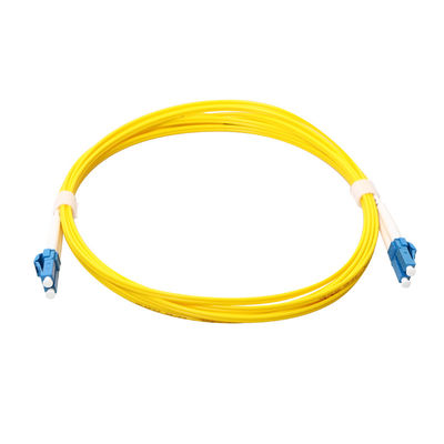 FTTH 단일모드 단체 섬유 케이블 패치 코드 2.0 밀리미터 3.0 밀리미터 LC UPC