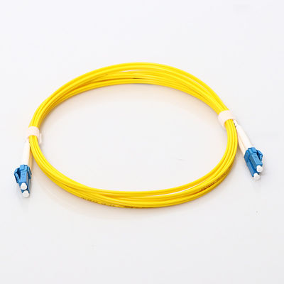 FC APC 단일모드 섬유 패치 코드, FTTH 섬유 광학 점퍼 코드