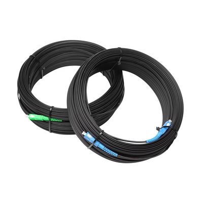 점퍼 야외 FTTH 드롭 케이블, G657A 섬유 광 패치 코드