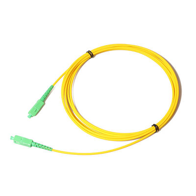 FTTH 시스템을 위한 SC APC 섬유 케이블 패치 코드 2 밀리미터 단일모드 단체