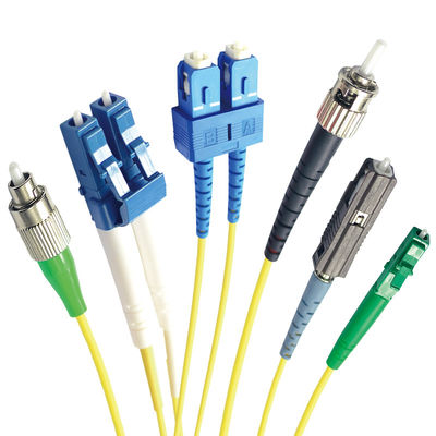 FTTH 시스템을 위한 SC APC 섬유 케이블 패치 코드 2 밀리미터 단일모드 단체