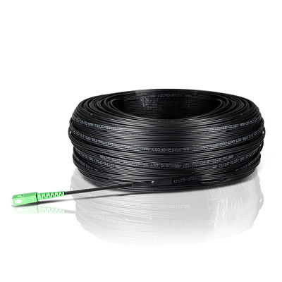 SC APC UPC FTTH 광 섬유용 드롭 케이블 G657A G652D 단순한 이중 통신