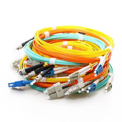 MTRJ MU 딘 커넥터와 FTTH 섬유 케이블 패치 코드 UPC APC