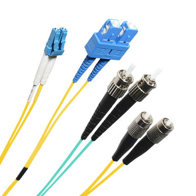 MTRJ MU 딘 커넥터와 FTTH 섬유 케이블 패치 코드 UPC APC