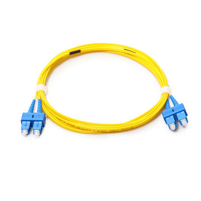 3m 노란 섬유 광 패치 코드 FC SC LC ST APC UPC 단일모드
