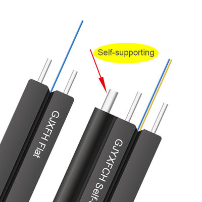 공장 대량 판매 1/2/4/8은 1 킬로미터 FTTH 광섬유 케이블 프라이스를 공동을 만듭니다