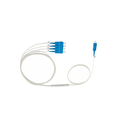 연결기 0.9 밀리미터 지름 OEM과 1x4 스틸 튜브 PLC 분배기