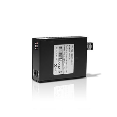 FTTH FTTB FTTX 네트워크를 위한 SFP LC 섬유 이더넷 미디어 컨버터 20 킬로미터