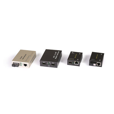 빠른 기가비트 광섬유 미디어 컨버터 SFP LC SC 100M 1000M
