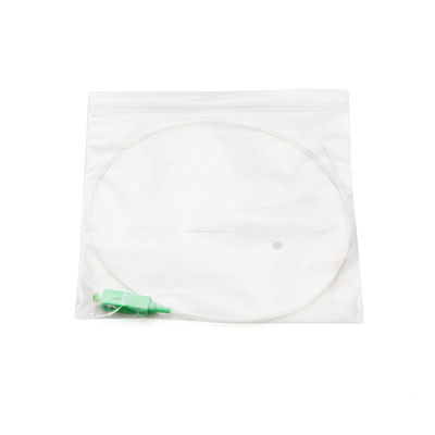 0.9 밀리미터 직경 파이버 케이블 조립 9 / 125 G657A1 SC / UPC 단순하 닦백색