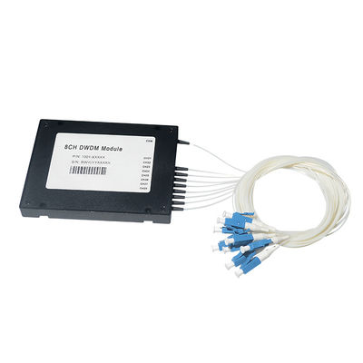 파장 분할 다중화 통신망 시스템을 위한 1X2 FWDM DWDM 광섬유 분배기 3 항구 100G 200G