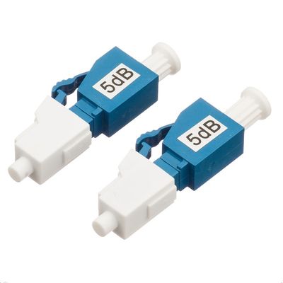 피메일 타입에 남자인 단순한 SM 광섬유 감쇠기 5dB LC UPC