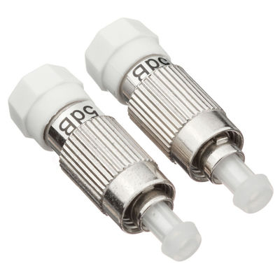 고정된 남자 여성 광섬유 감쇠기 FC APC FC UPC SM 0dB - 30dB