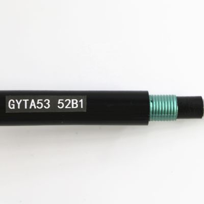 덮개 지한 무장한 광섬유 케이블 바깥쪽의 GYTA53 야외이 12 24 48 핵심 PE