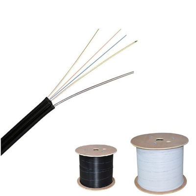 강선 흑색 컬러와 FTTH 12 핵심 드롭 섬유 옵틱 케이블 GJYXCH