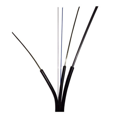 주문 제작된 야외 FTTH 드롭 케이블 G657A1 G657A2 종류 흑색 컬러