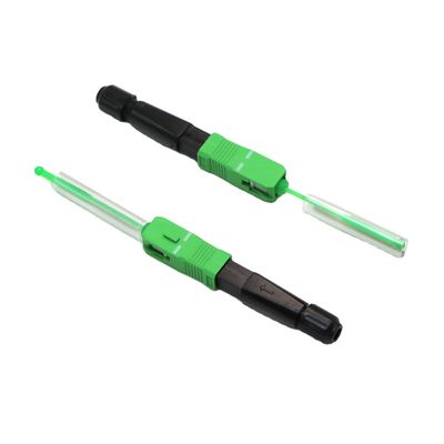 FTTH FTTB FTTX 네트워크를 위한 SC APC 융착 접속 섬유 광학 커넥터