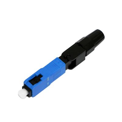 FTTH 전기 통신 장비를 위한 SC APC 빠른 섬유 광학 커넥터 방수