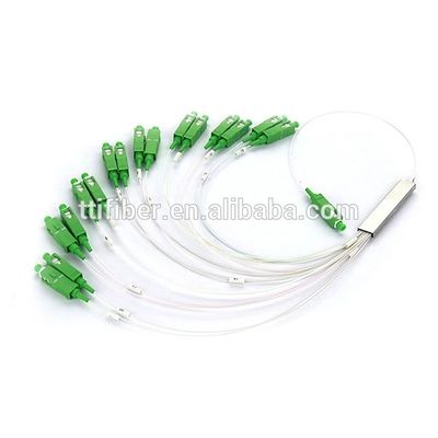 SC APC 연결기와 주문 제작된 PLC 광섬유 분배기 1x8