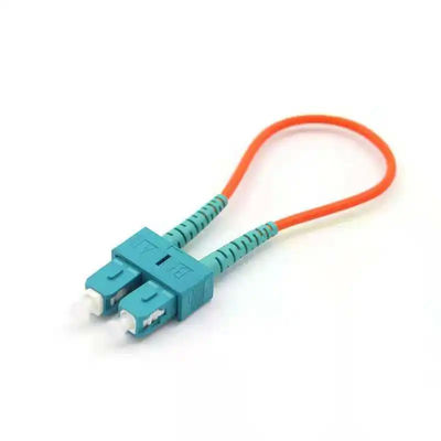 LC 연결기와 주문 제작된 FTTH 광섬유 되돌림 다중 모드