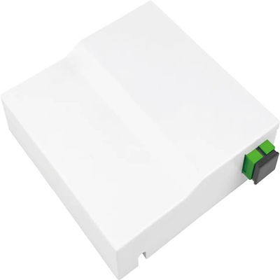 벽 소켓을 위해 보이지 않은 1 핵심 ABS FTTH 광섬유 단자함