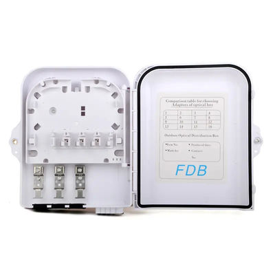 NAP ODP FTB FTTH 자르지 않은 케이블 광섬유 액세스를 위한 8개의 코어 섬유 광단자 박스