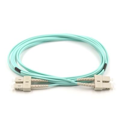 OM3 광섬유 케이블 조립 광섬유 점퍼 또는 패치코드 5.0mm