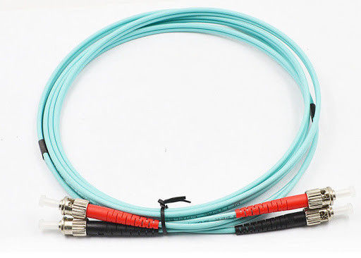 LC ST SC 커넥터 3m 광섬유 케이블 집합 IEC60332-1 화염 등급