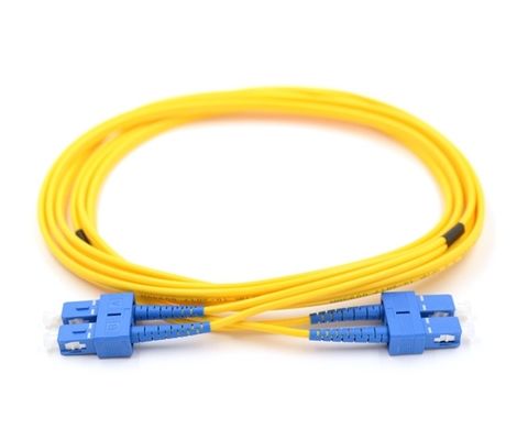 PVC LSZH OFNR OFNP 자켓과 함께 다중 모드 섬유 케이블 조립