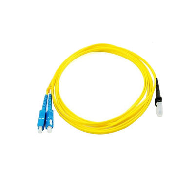 PVC LSZH OFNR OFNP 자켓과 함께 다중 모드 섬유 케이블 조립