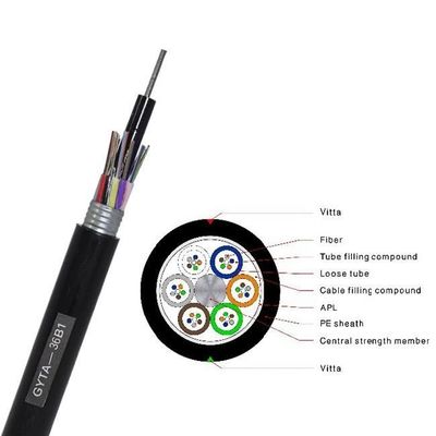 3.0mm 지름 야외 광섬유 드롭 케이블 OM4 고속 네트워크